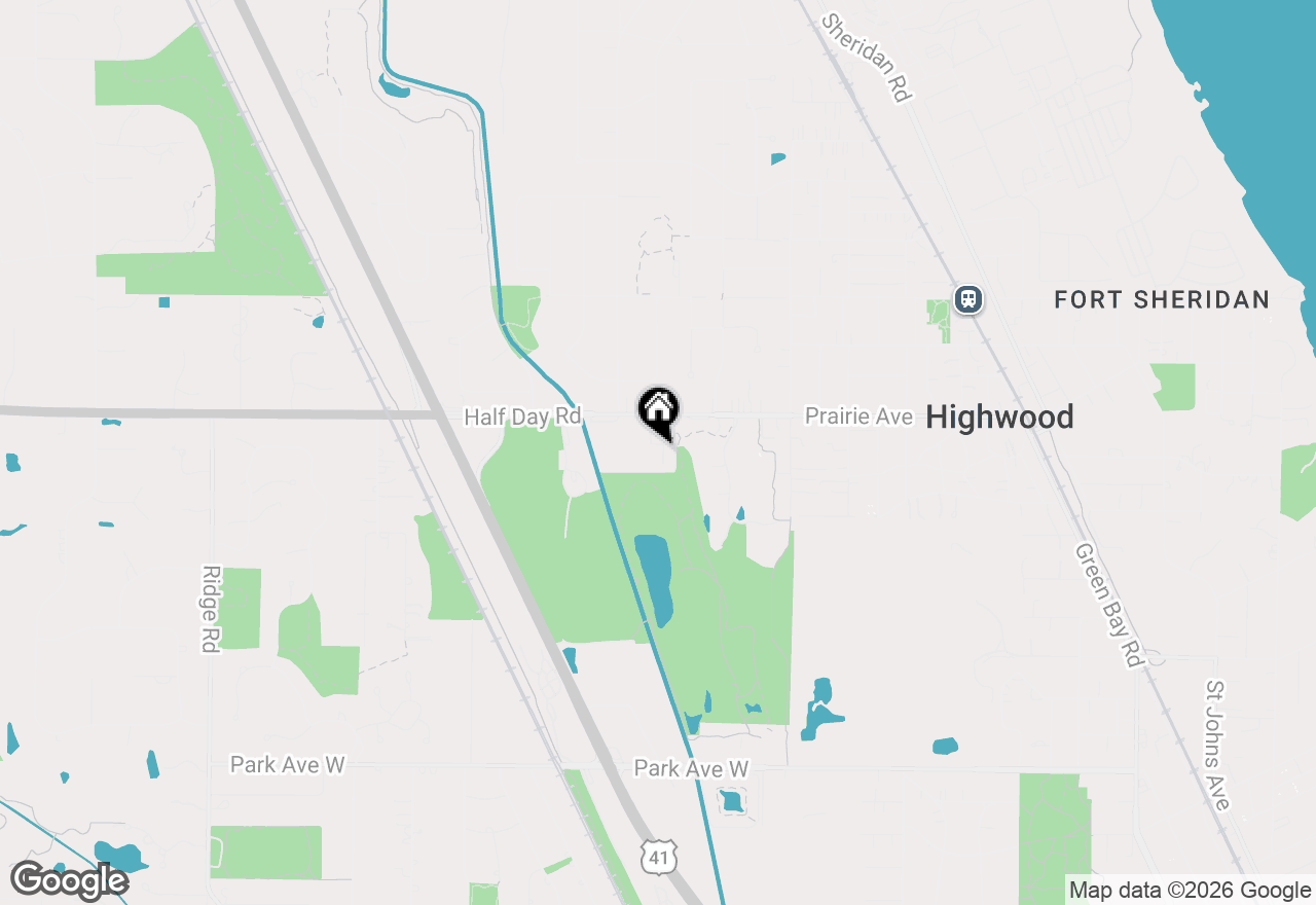 Map of 1066 Livingston (lot 2) Avenue, Highland Park, IL 60035