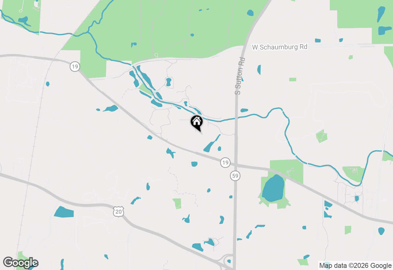 Map of 106 Wildflower Way, Streamwood, IL 60107