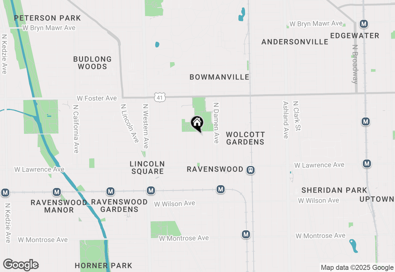 Map of 4946 N Hoyne Avenue, Chicago, IL 60625