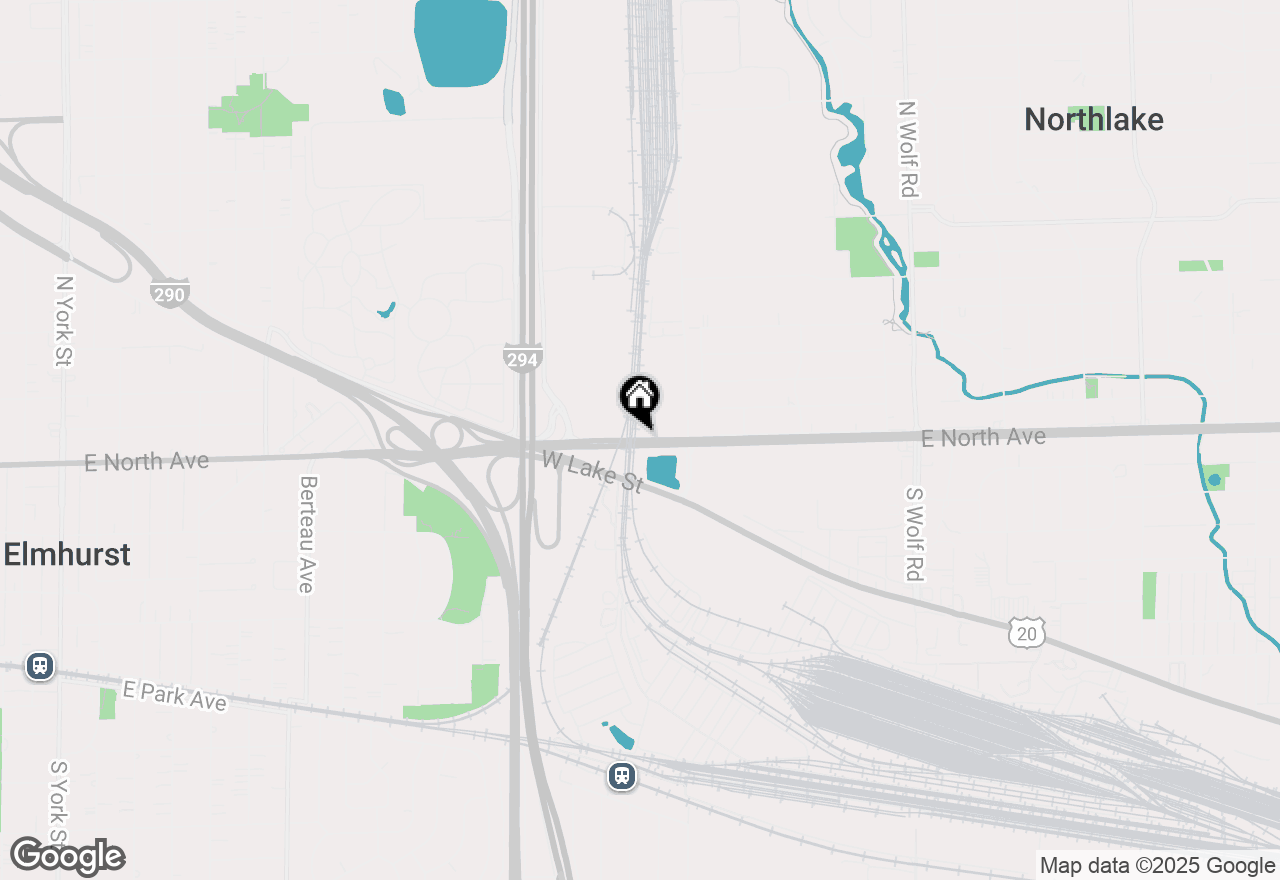Map of 220 E North Avenue, Northlake, IL 60164