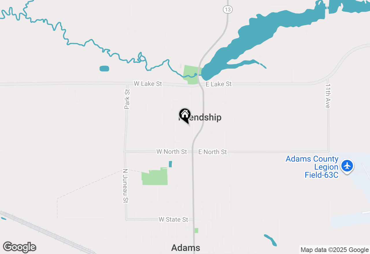 Map of 500 Raymond Street, Friendship, WI 53934