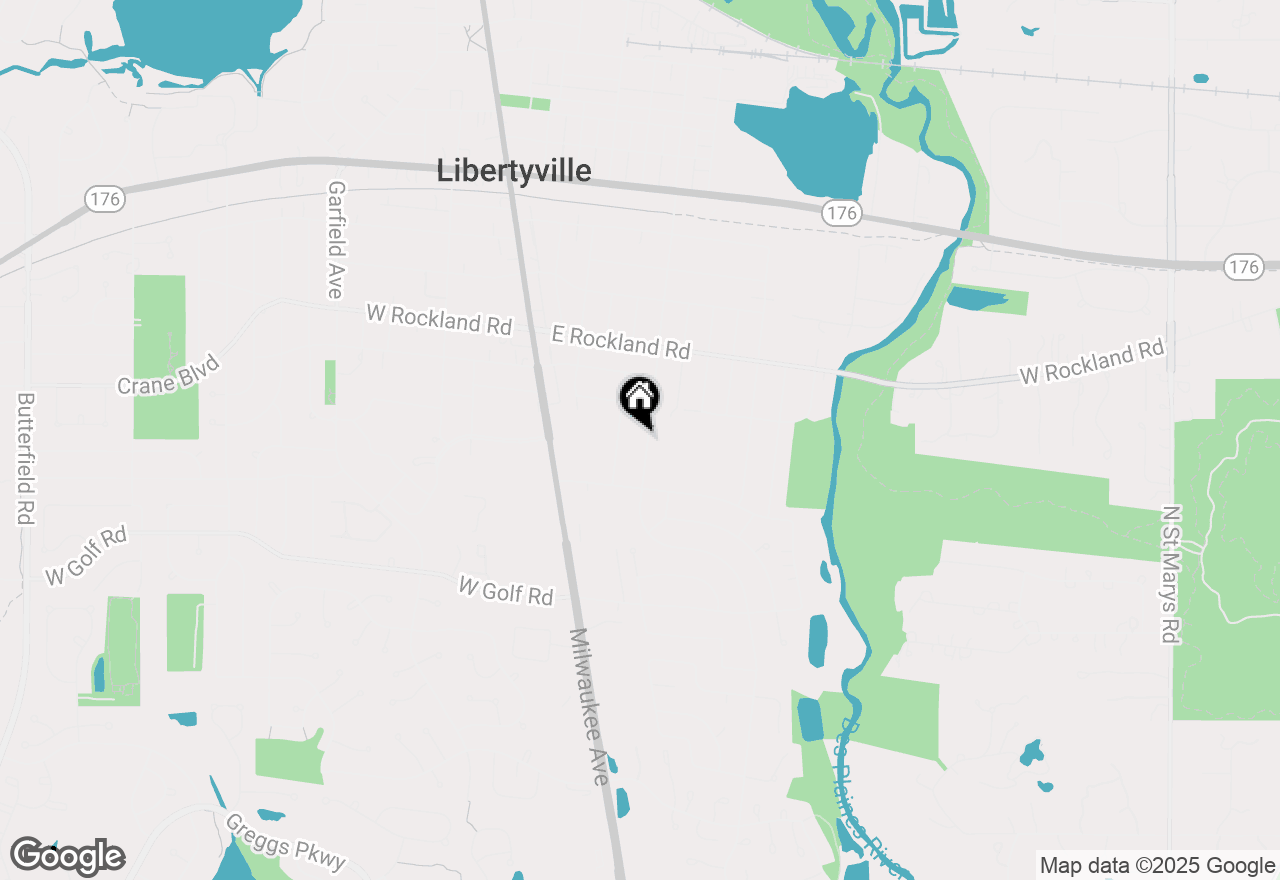 Map of 717 S 4th Avenue, Libertyville, IL 60048