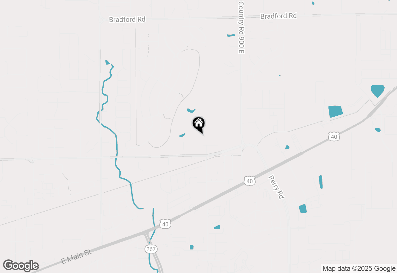 Map of 2856 Piper Place, Plainfield, IN 46168