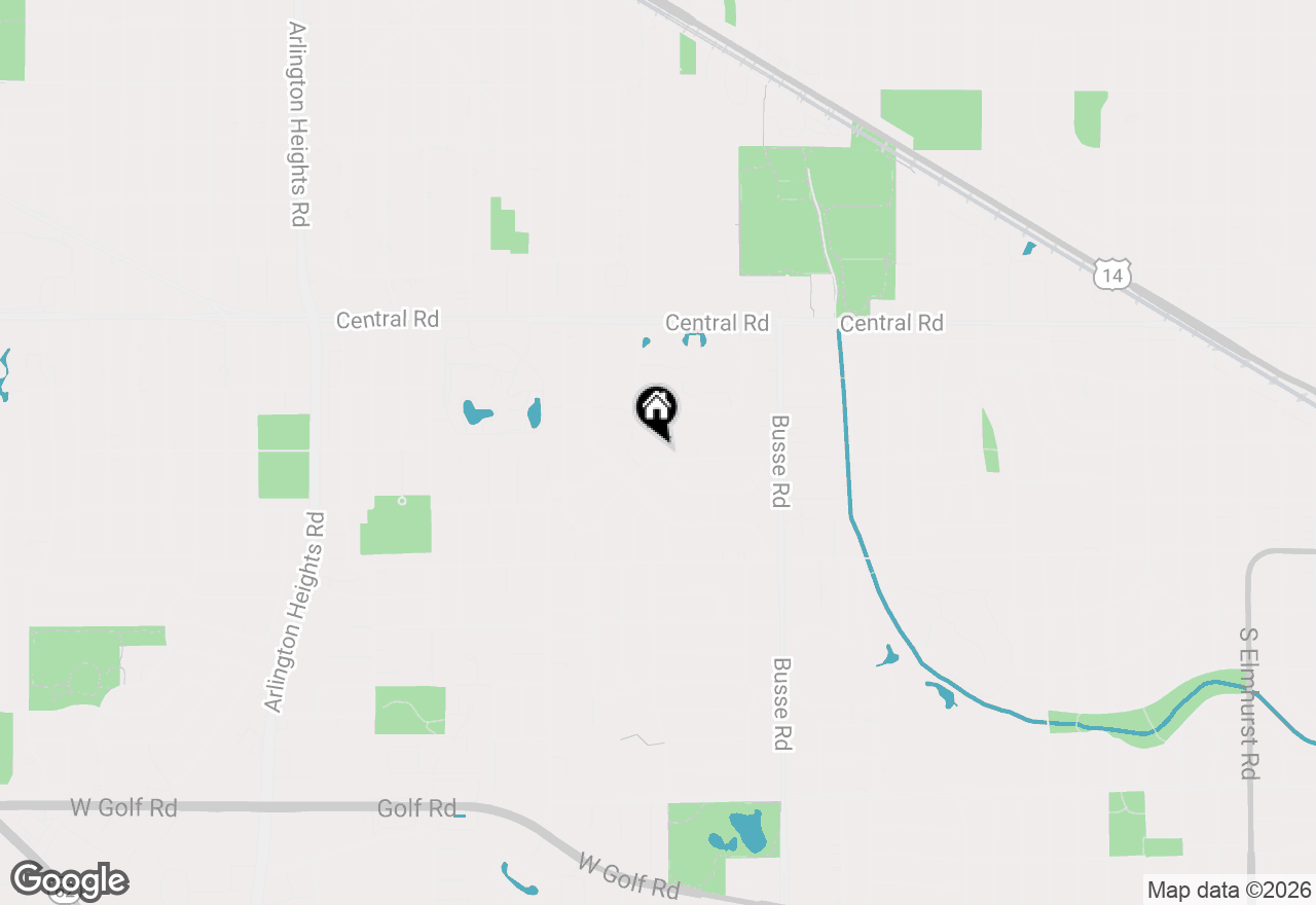 Map of 1812 Bonita Avenue, Mount Prospect, IL 60056