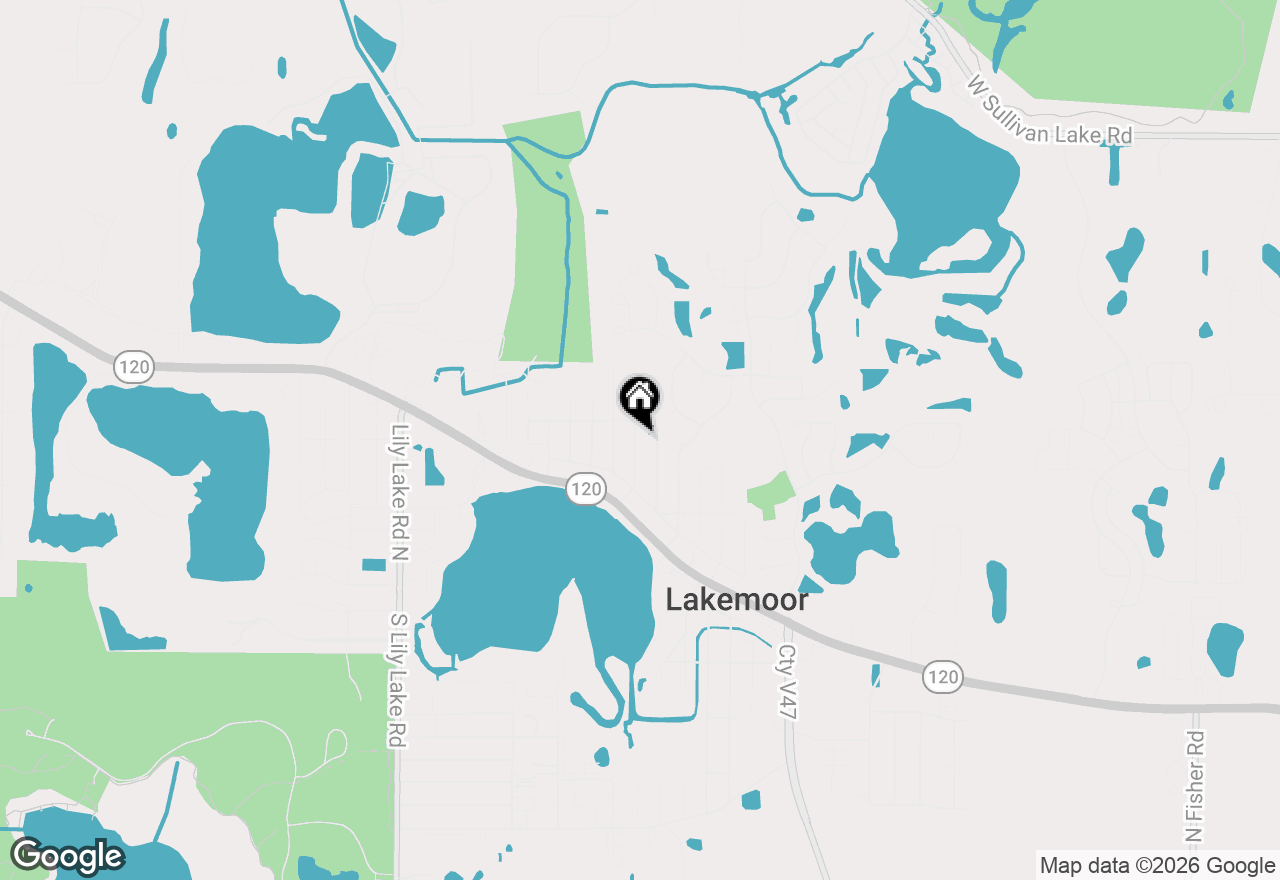 Map of 420 Lily Lane, Lakemoor, IL 60051