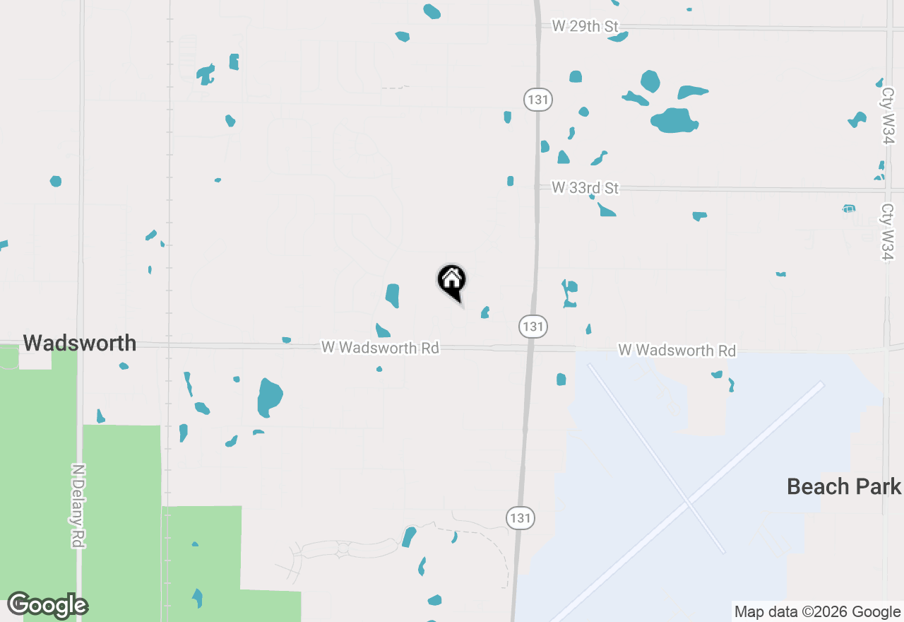 Map of 39082 Welsh Lane, Beach Park, IL 60083
