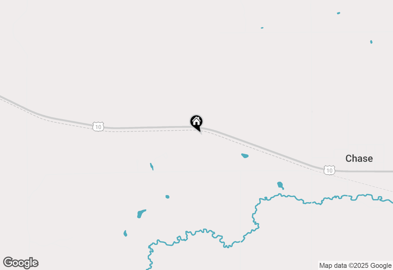 Map of 7271 E 56th Street, Chase, MI 49623