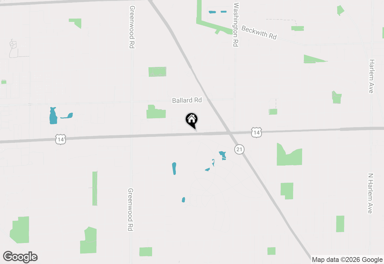 Map of (Address confidential), Niles, Illinois 60714