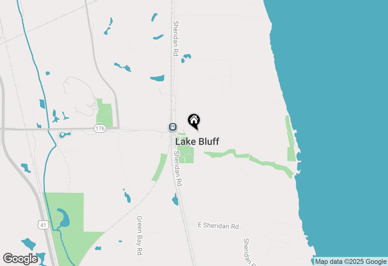 Map of 62 E Center Avenue #62, Lake Bluff, IL 60044