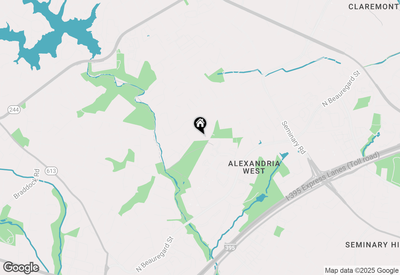 Map of 2301 N Tracy Street, Alexandria, VA 22311