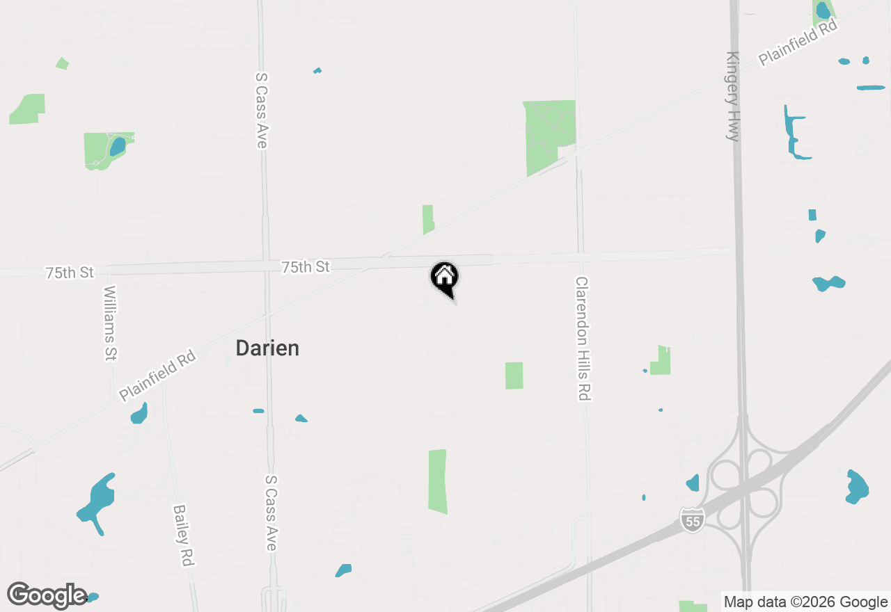 Map of 714 Walnut Drive #405, Darien, IL 60561