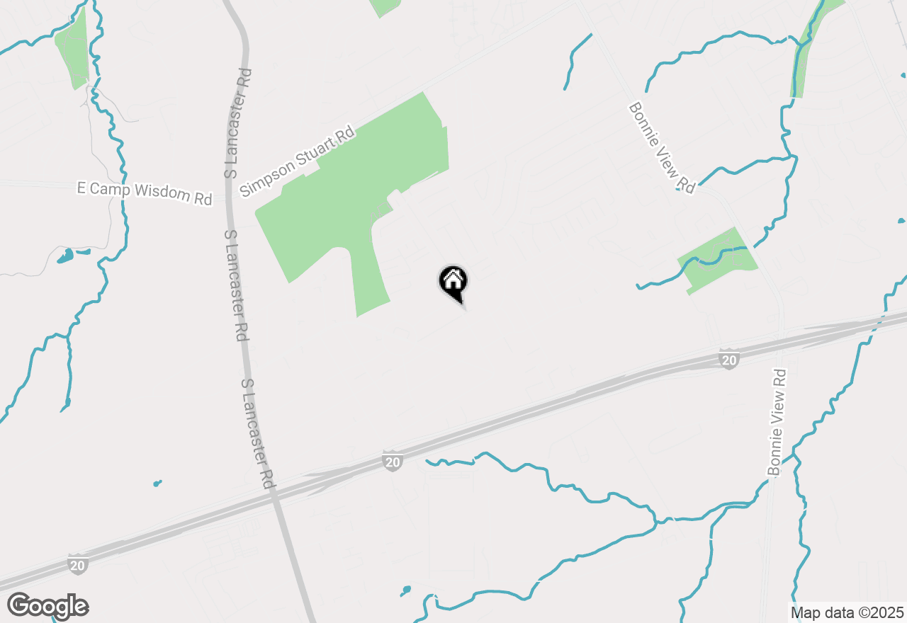 Map of 3166 Palo Alto Drive, Dallas, TX 75241