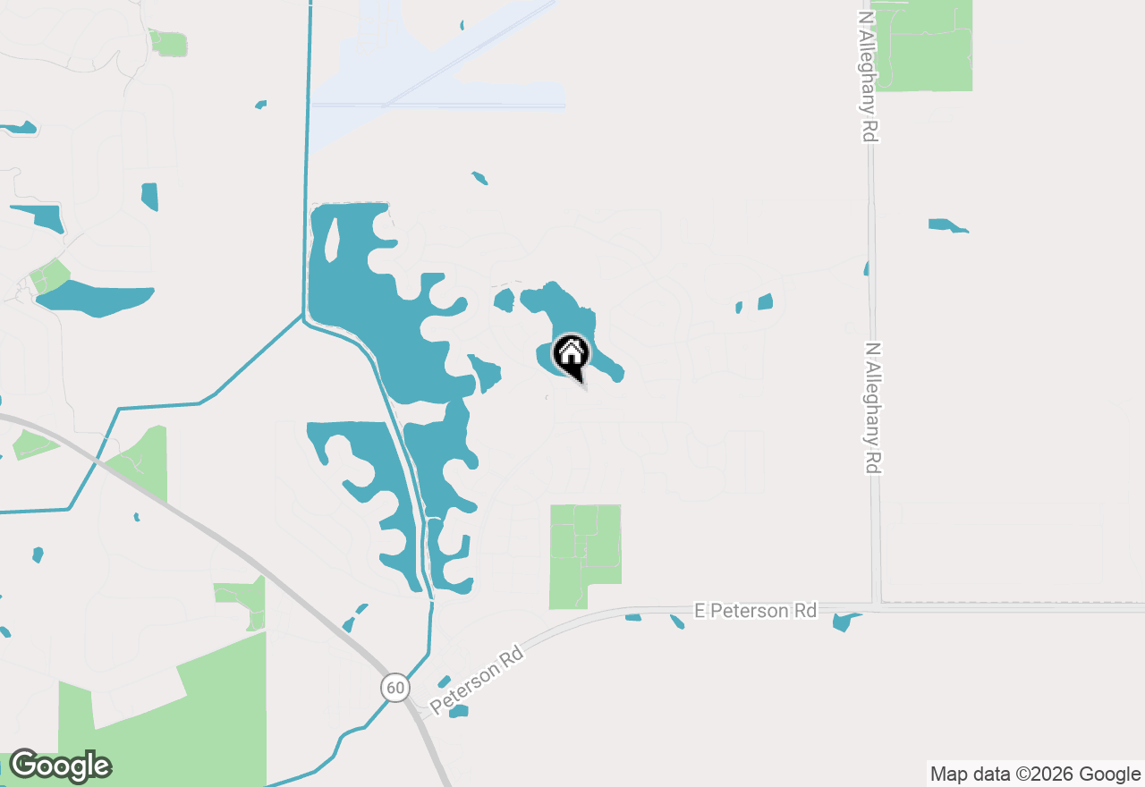 Map of 1441 Harvest Court, Grayslake, IL 60030