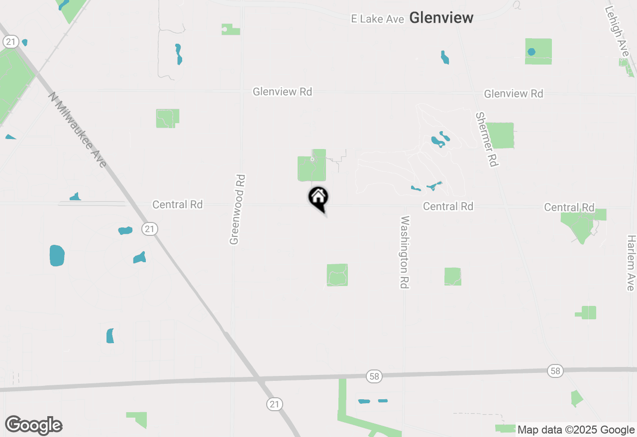 Map of 3014 Covert Road, Glenview, IL 60025