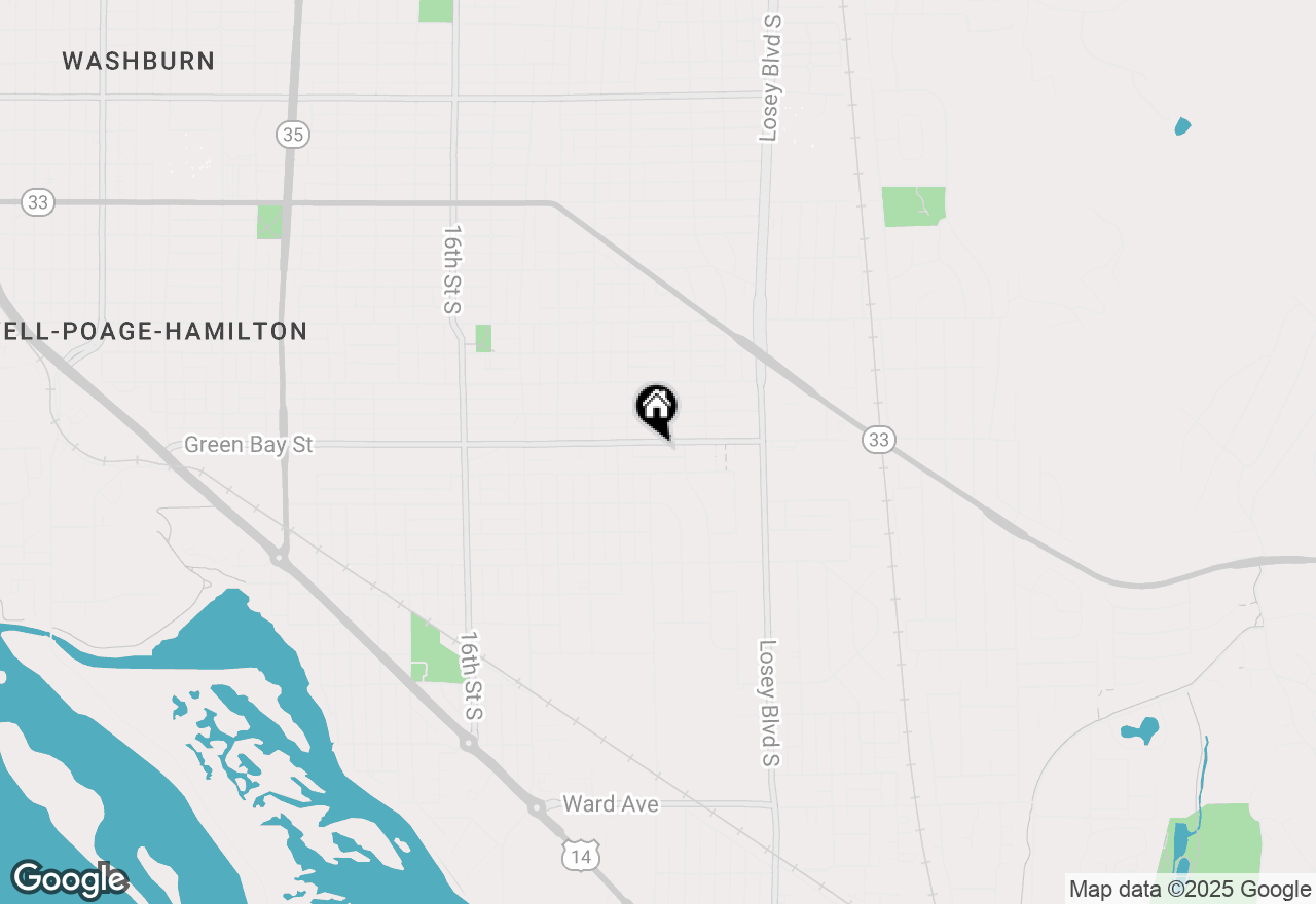 Map of 2140 Green Bay St, La Crosse, WI 54601