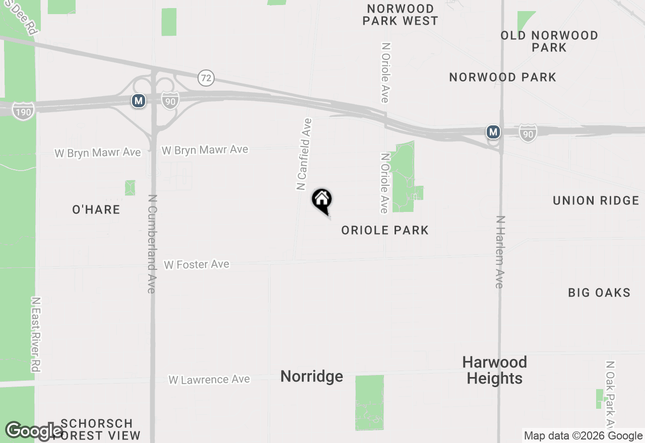 Map of 7807 W Summerdale Avenue, Chicago, IL 60656