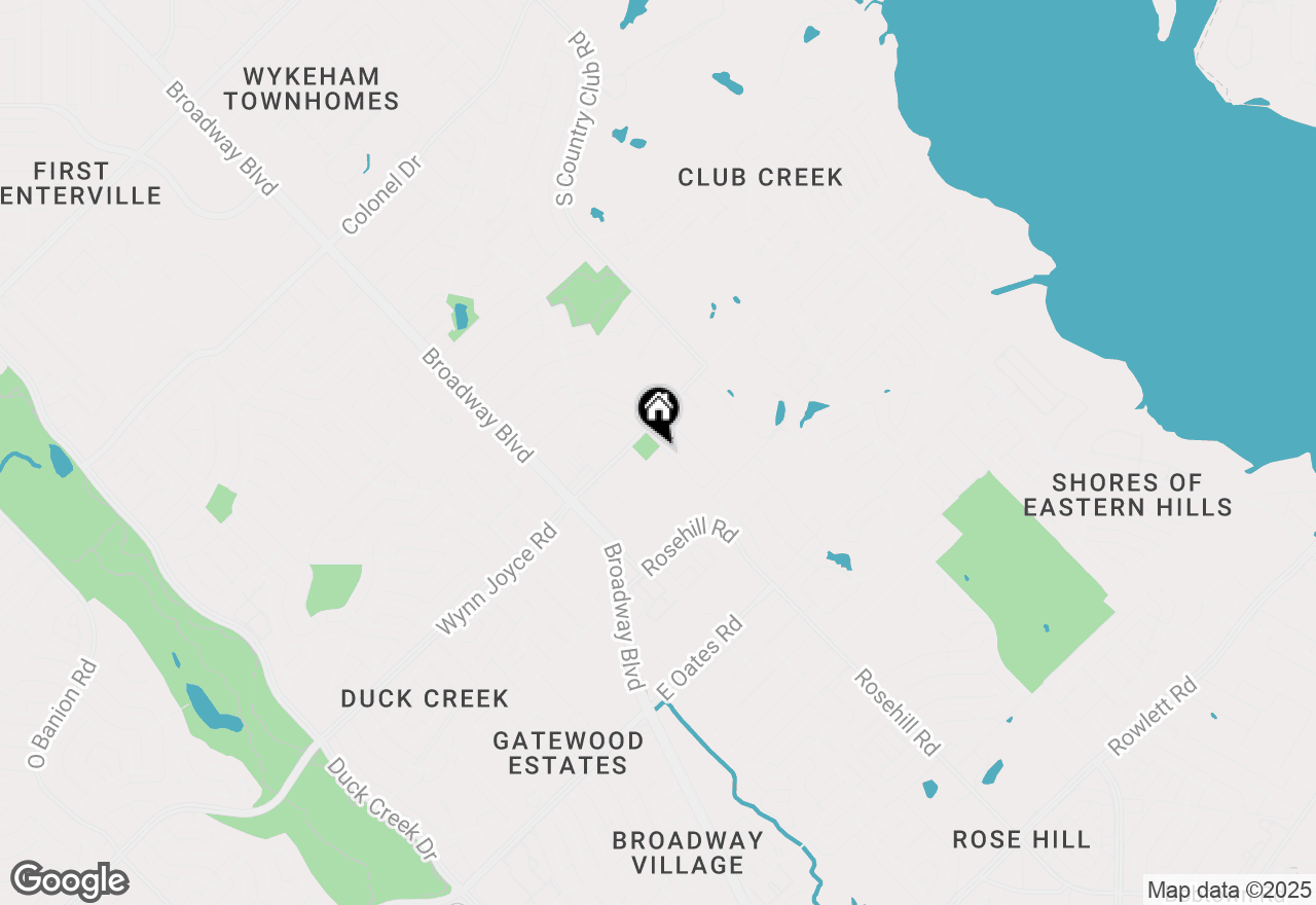 Map of 3909 Larkin Lane, Garland, TX 75043