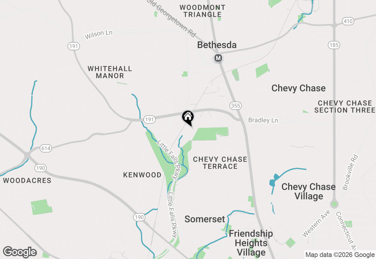 Map of 6630 Hillandale Road #56, Chevy Chase, MD 20815