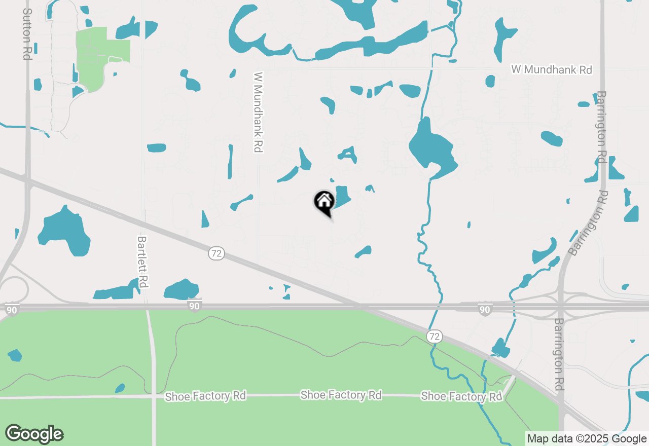 Map of 17 Star Lane, South Barrington, IL 60010