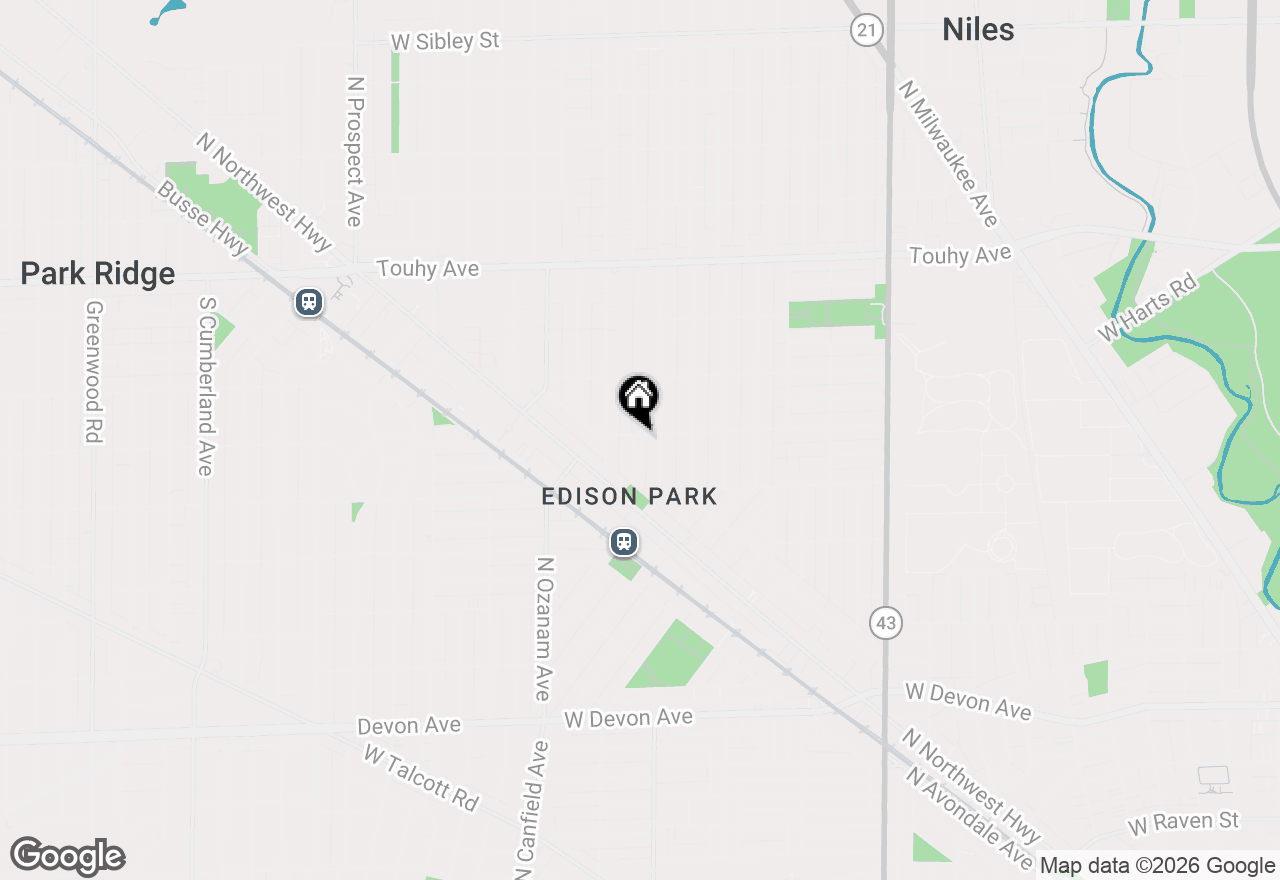 Map of 6867 N Ottawa Avenue #2, Chicago, IL 60631