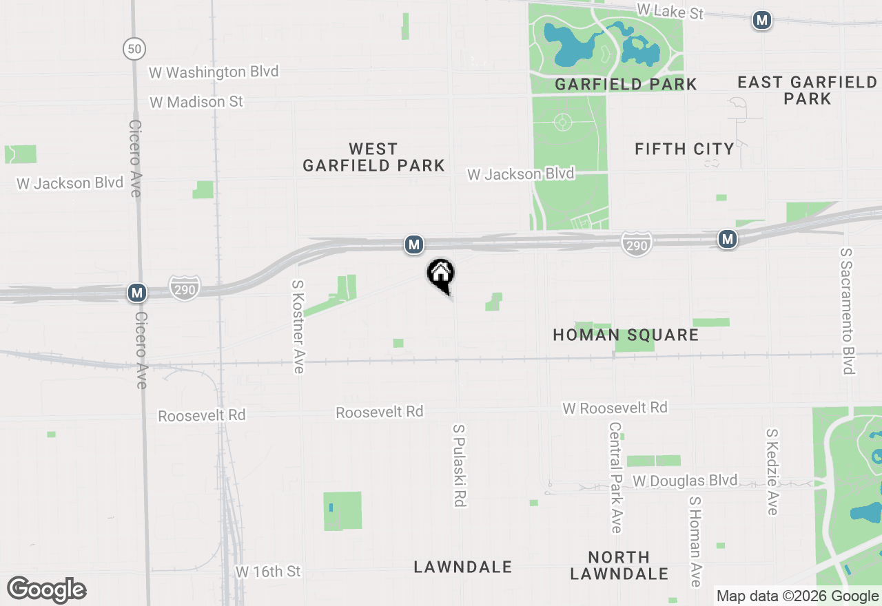 Map of 4018 W Polk Street, Chicago, IL 60624