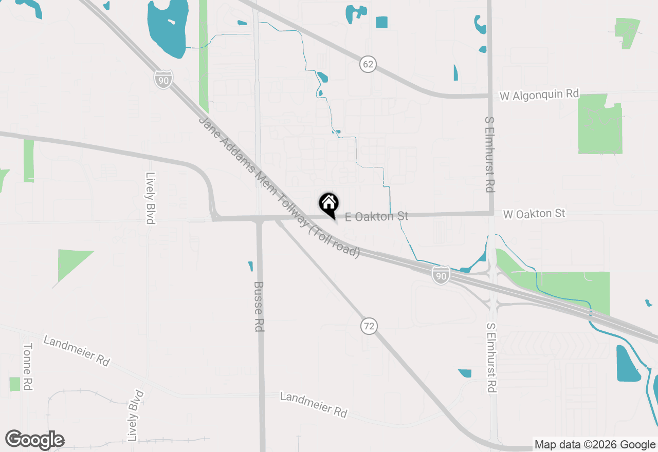 Map of 2225 E Oakton Street, Arlington Heights, IL 60005