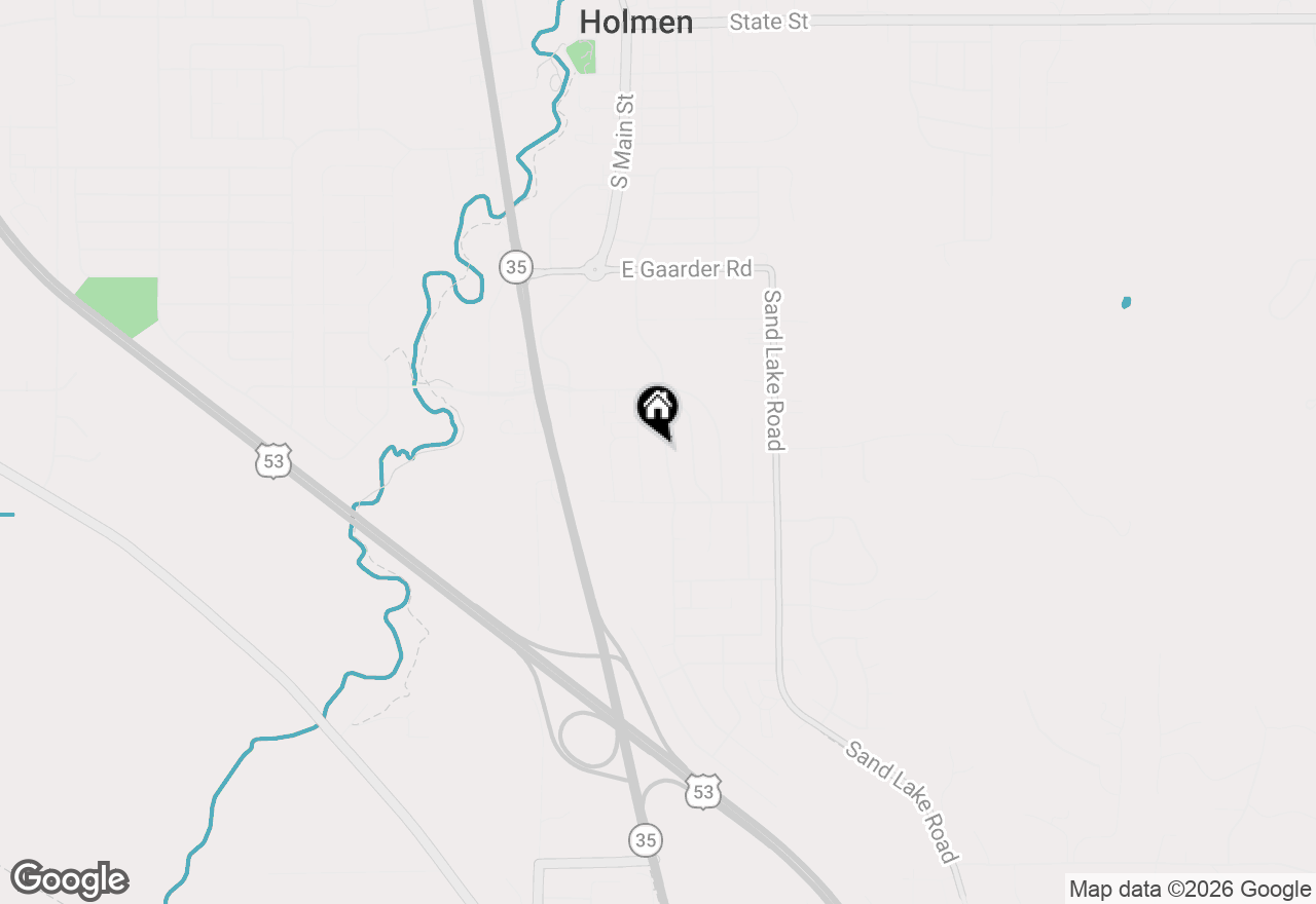 Map of 1516 Viking Ave, Holmen, WI 54636