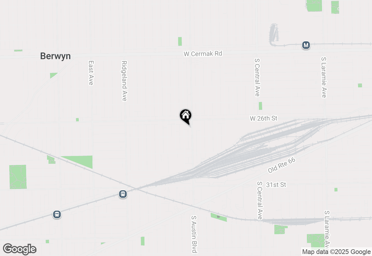 Map of 2625 S 60th Court, Cicero, IL 60804