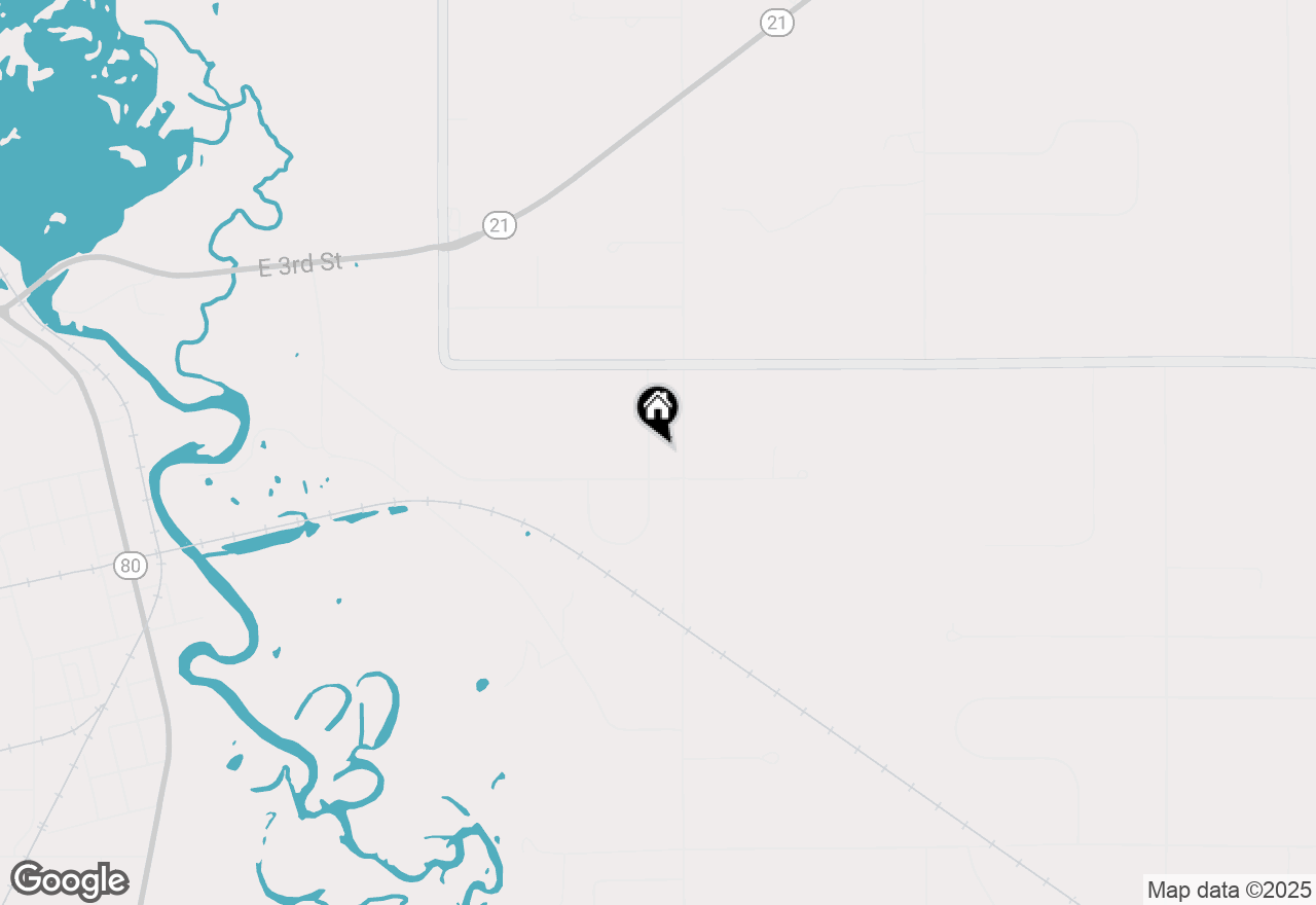 Map of N10430 Queens Way, Necedah, WI 54646