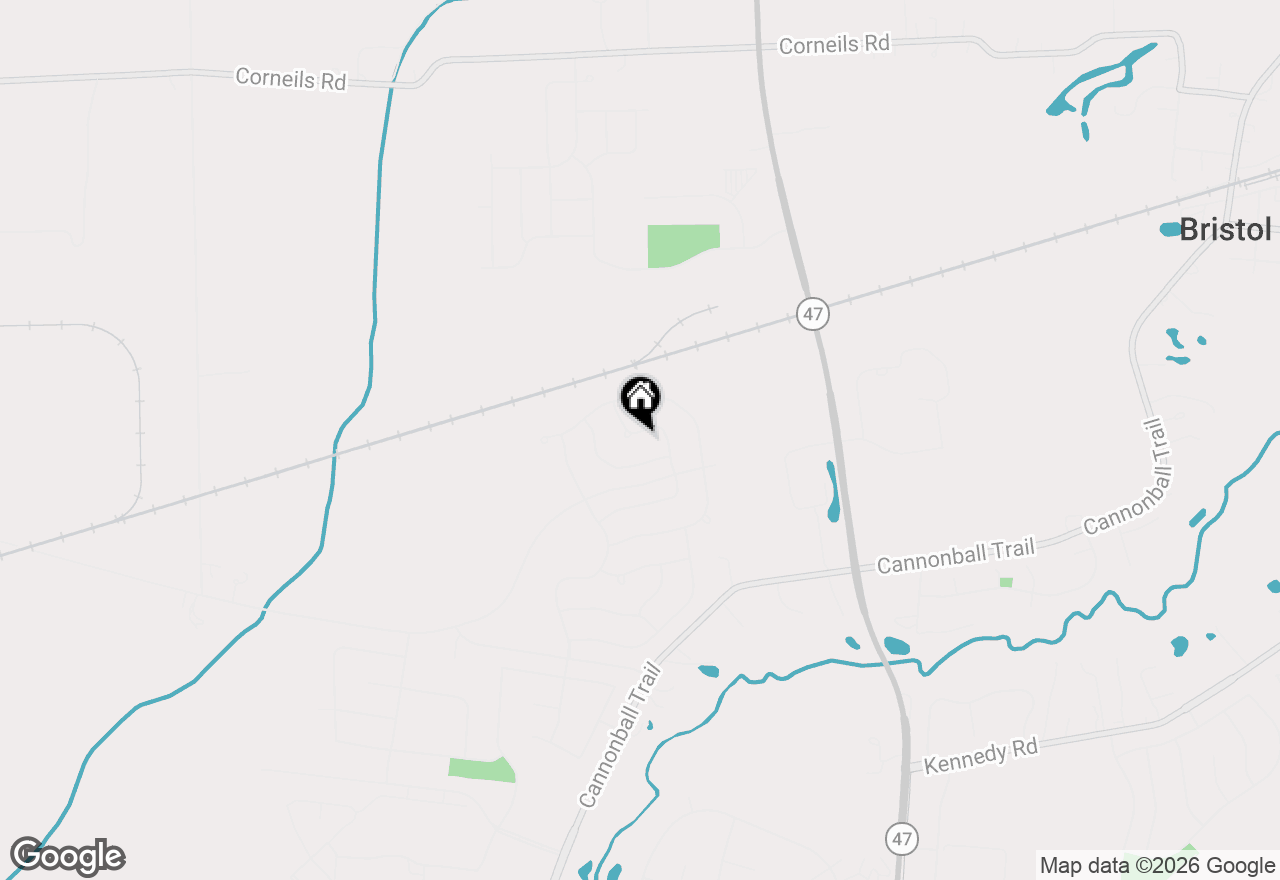 Map of 2741 Elden Drive, Yorkville, IL 60560