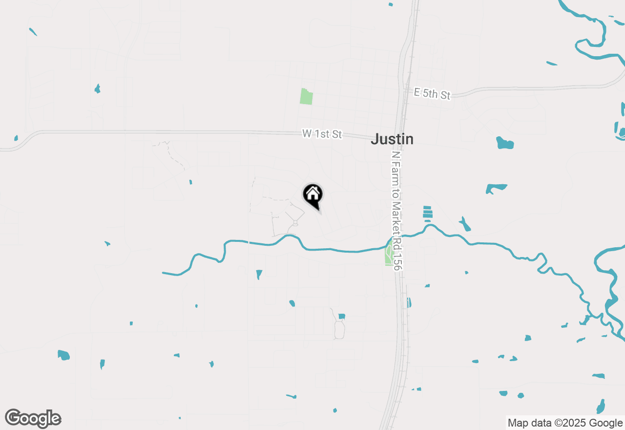 Map of 229 Cedar Crest Drive, Justin, TX 76247