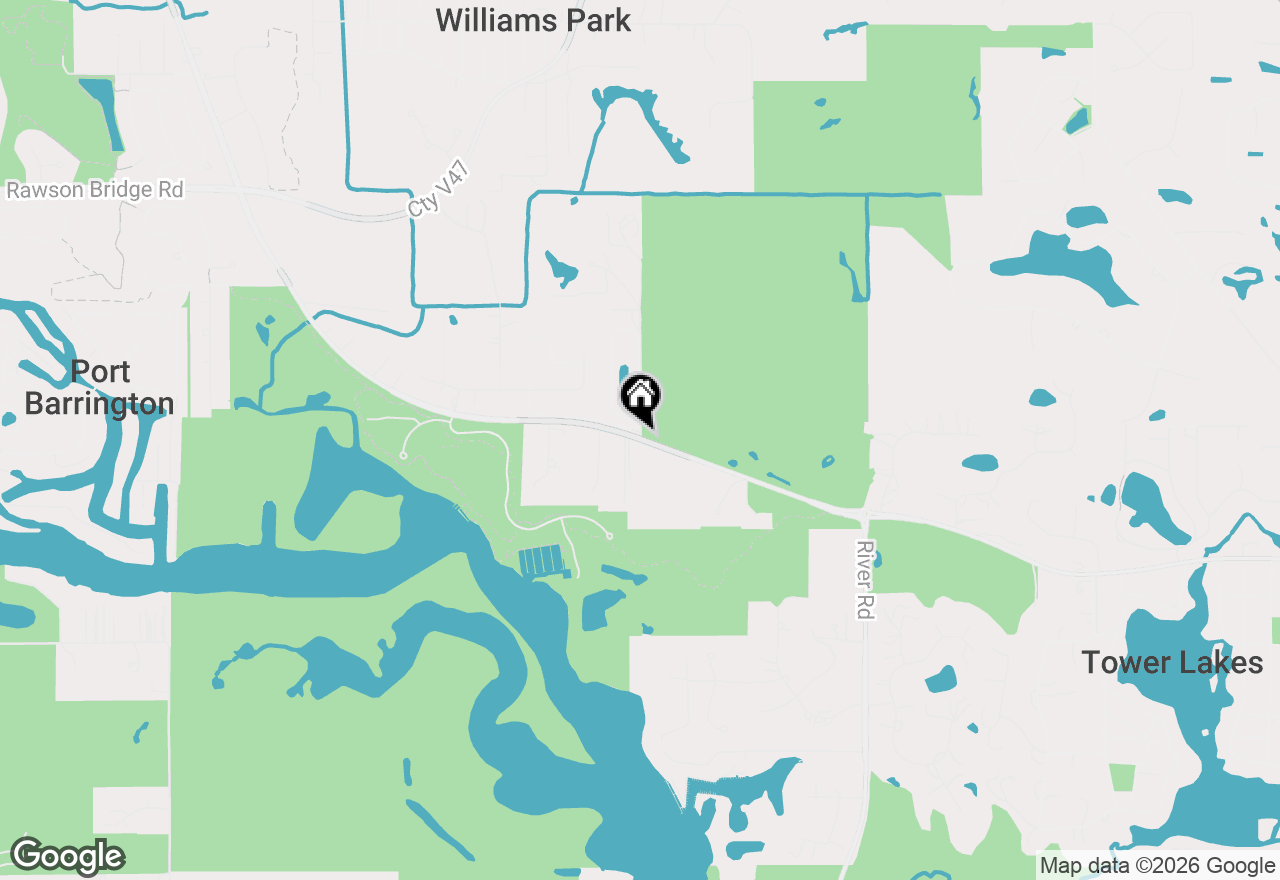 Map of 27996 W Roberts Road, Lake Barrington, IL 60010