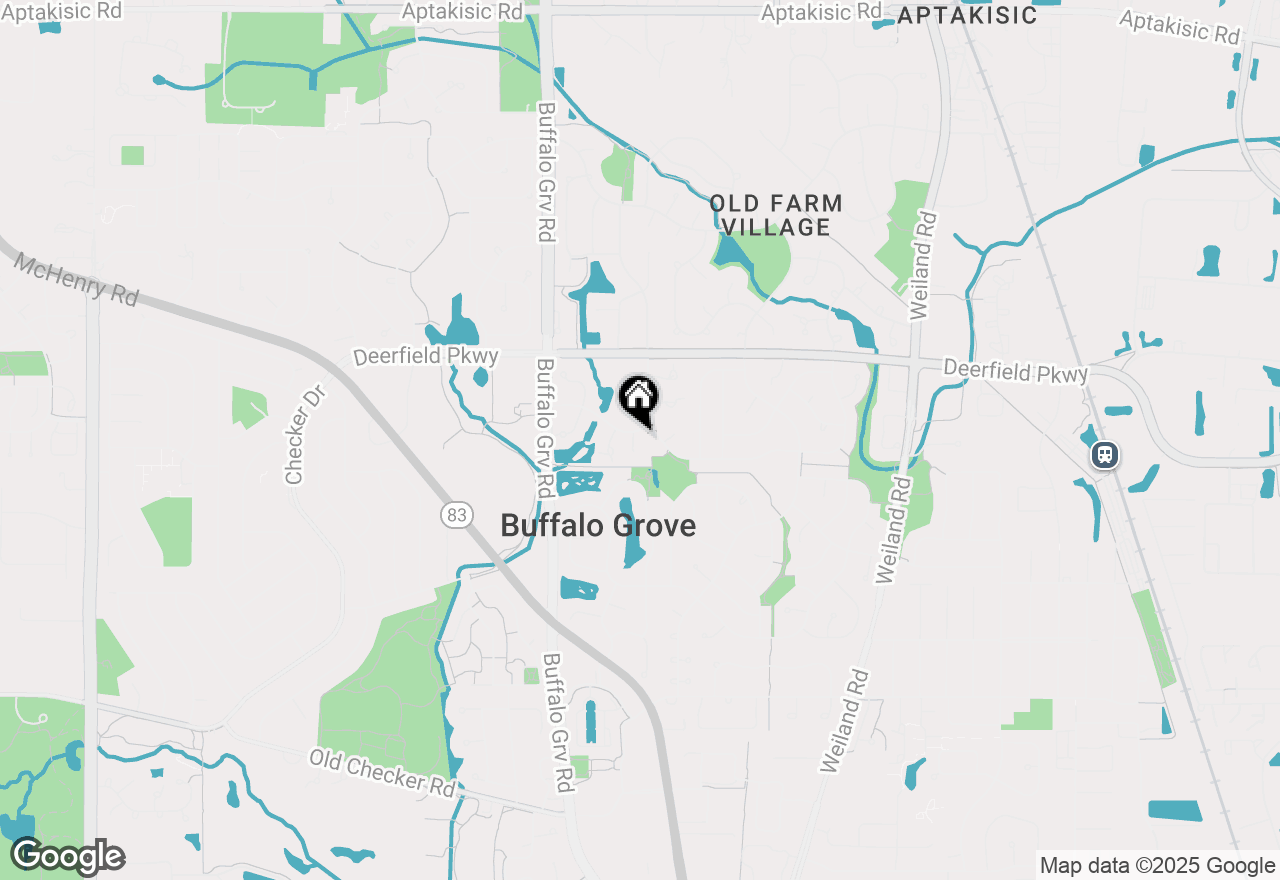 Map of 136 Windwood Court #31, Buffalo Grove, IL 60089