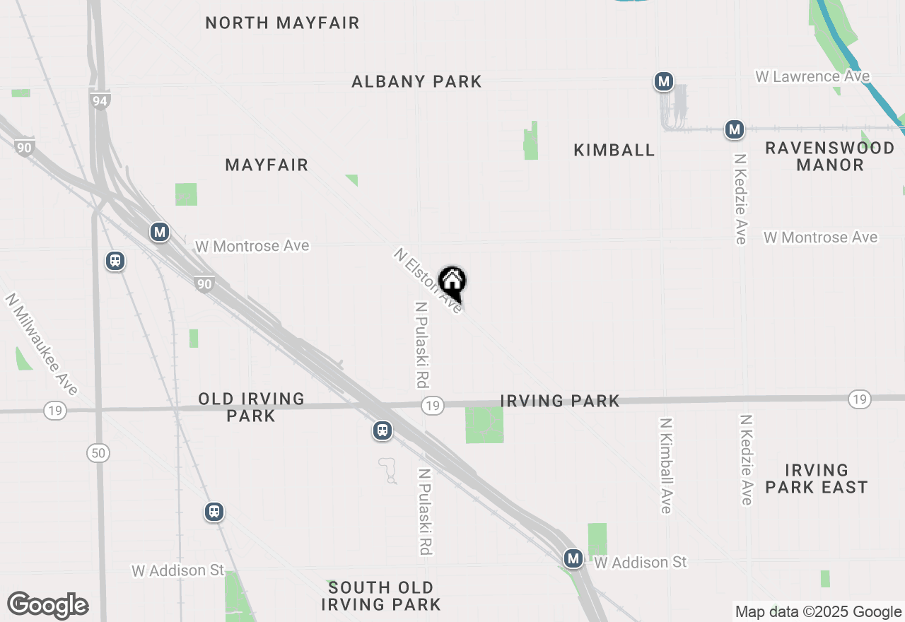 Map of 4242 N Elston Avenue, Chicago, IL 60618