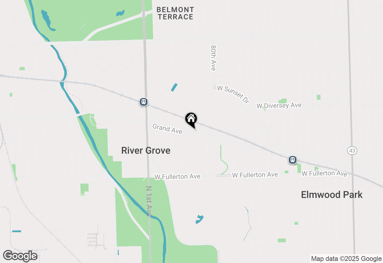 Map of 8122 Grand Avenue, River Grove, IL 60171