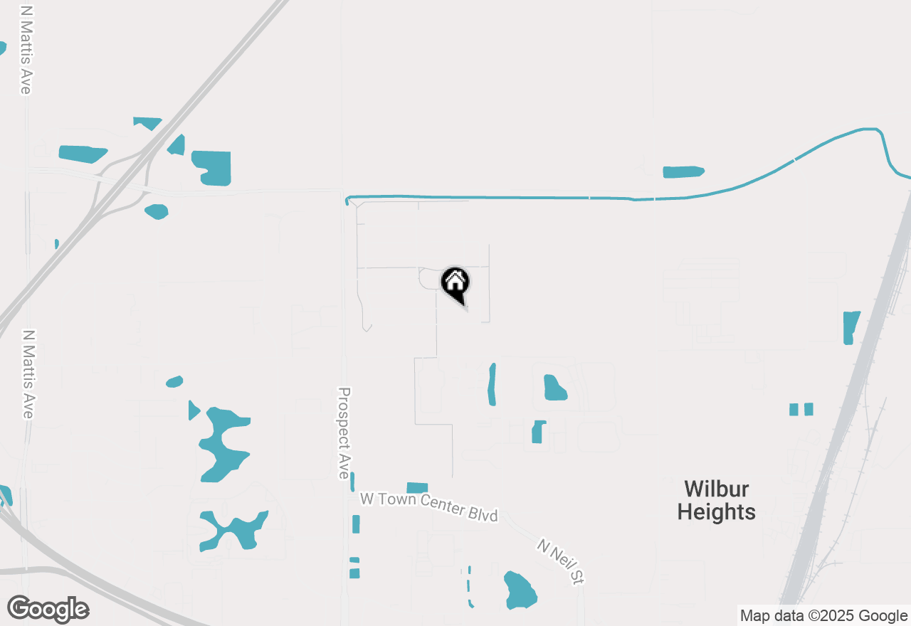 Map of 407 Corey Lane, Champaign, IL 61822