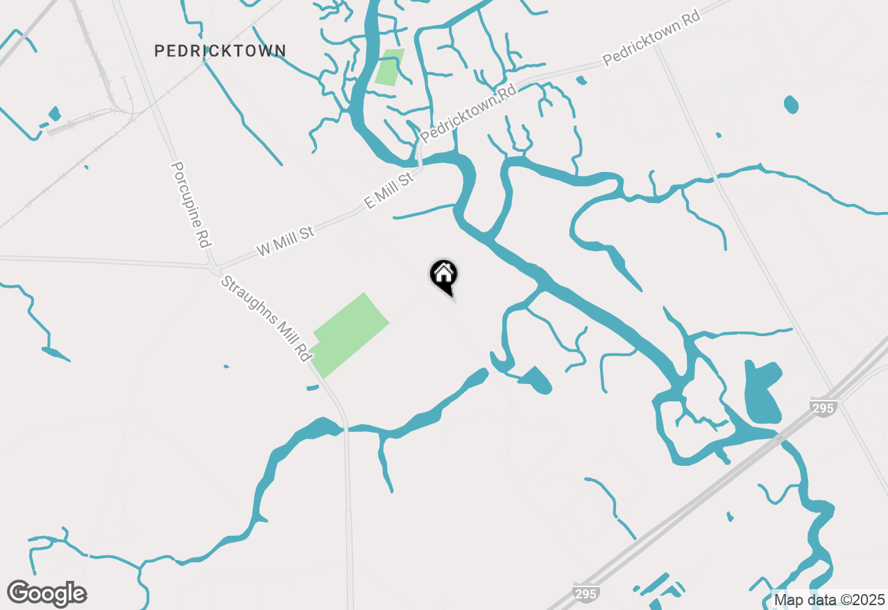 Map of 63 S Railroad Avenue, Pedricktown, NJ 08067