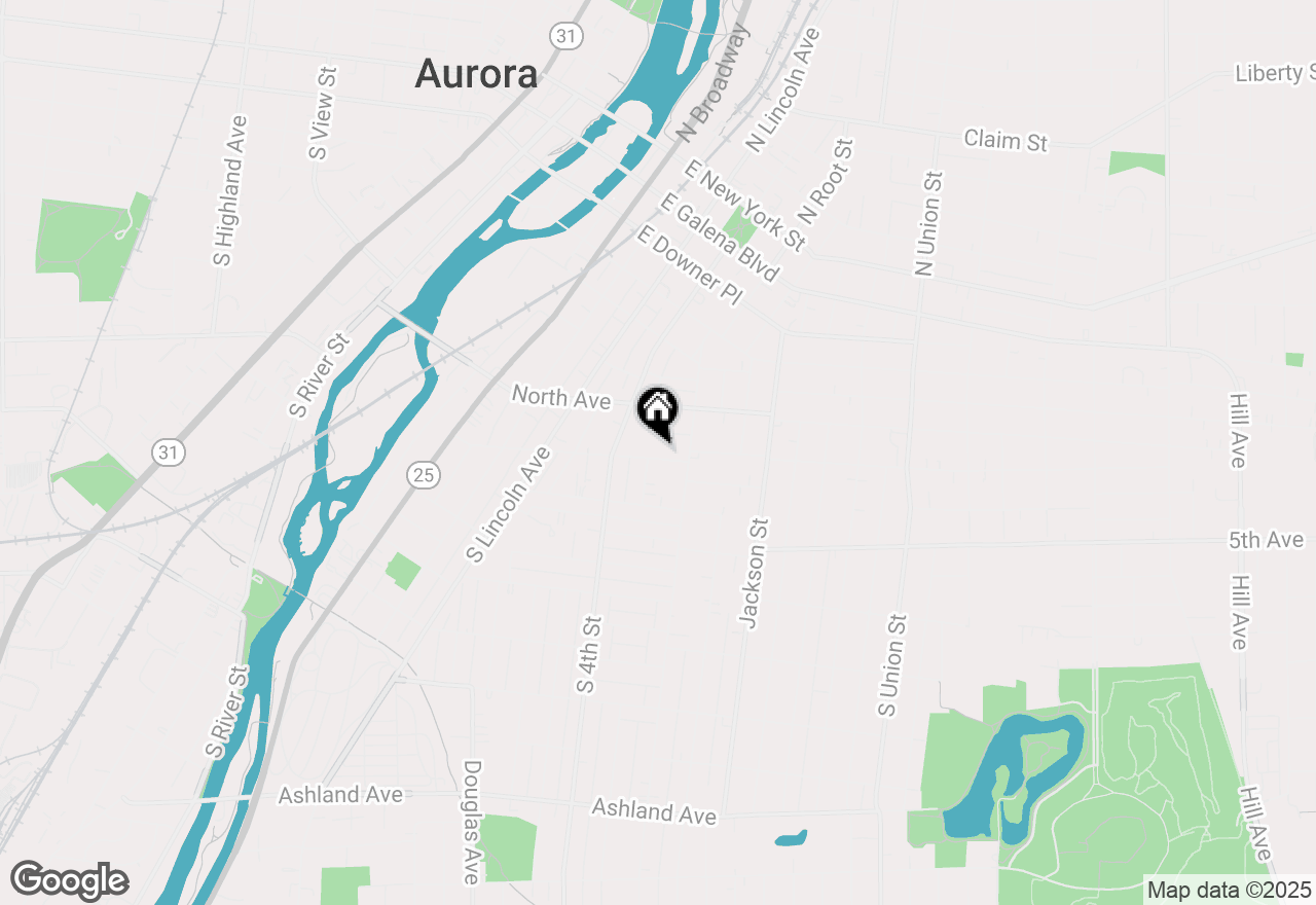 Map of 440 Center Avenue, Aurora, IL 60505