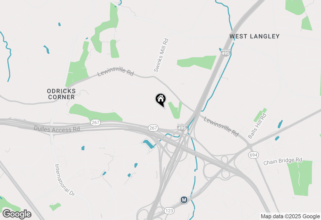 Map of 7724 Desdemona Court, Mclean, VA 22102