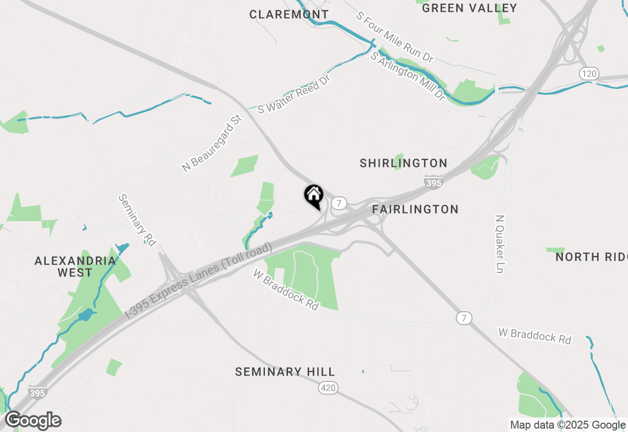 Map of 3311 Wyndham Circle #3193, Alexandria, VA 22302