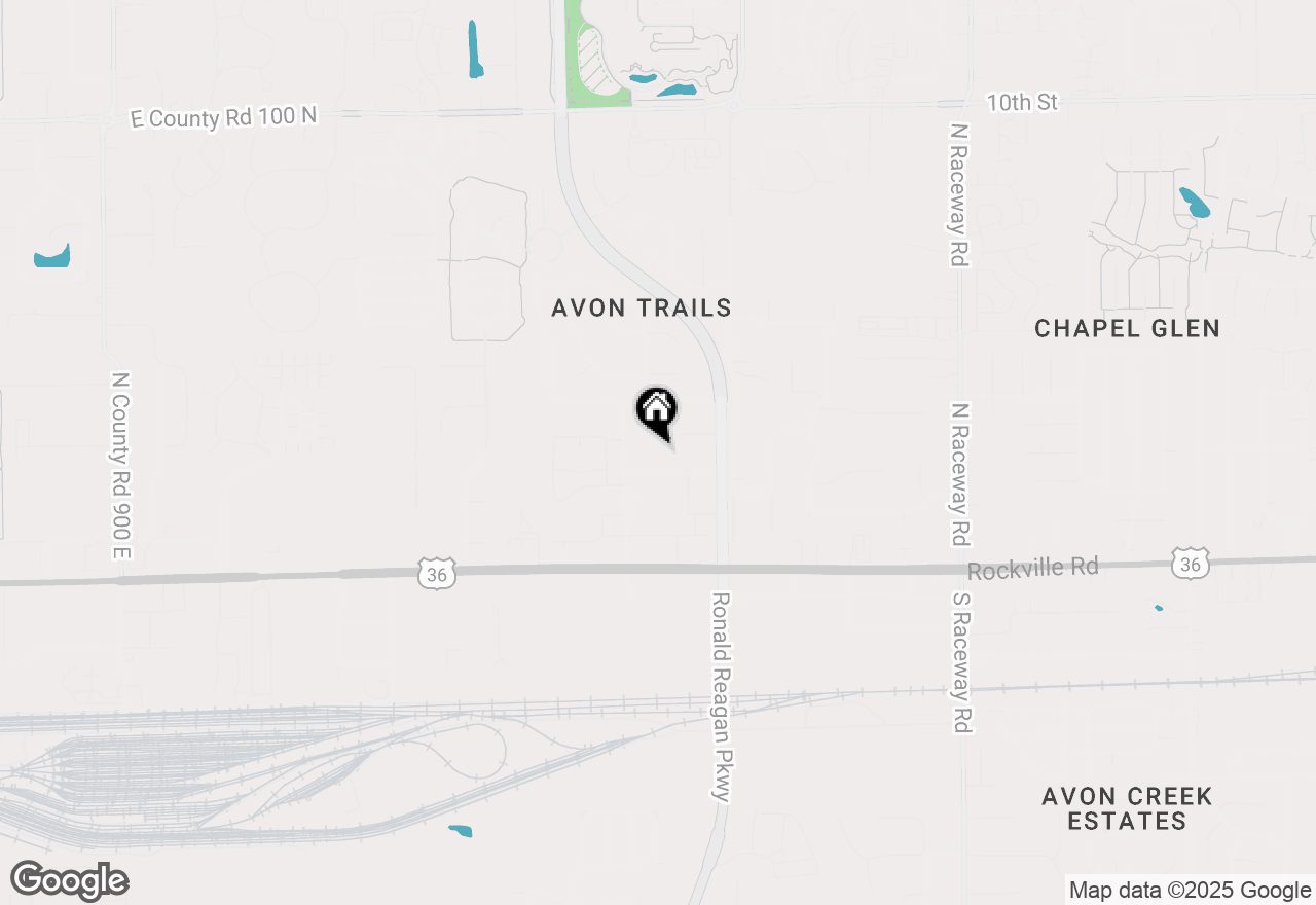 Map of 291 Shiloh Crossing Drive, Avon, IN 46123