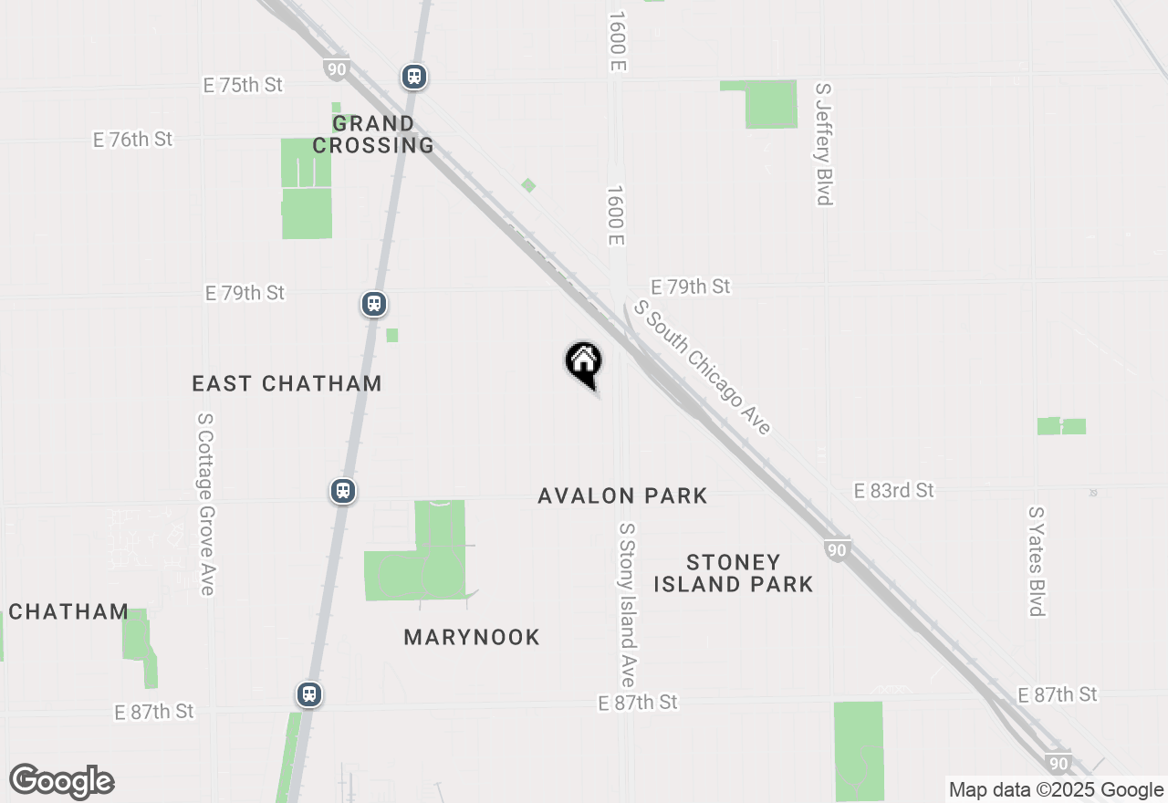 Map of 8106 S Harper Avenue, Chicago, IL 60619