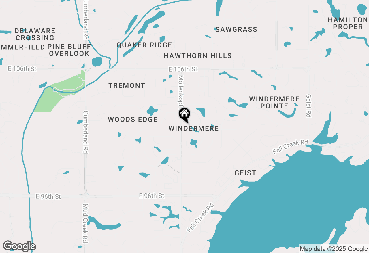 Map of 10200 Cheswick Lane, Fishers, IN 46037