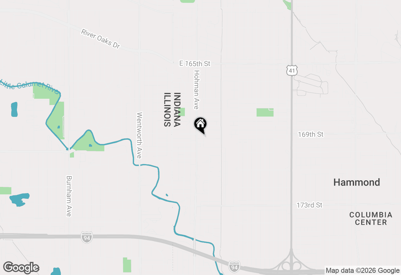 Map of 6911 Hohman Avenue, Hammond, IN 46324