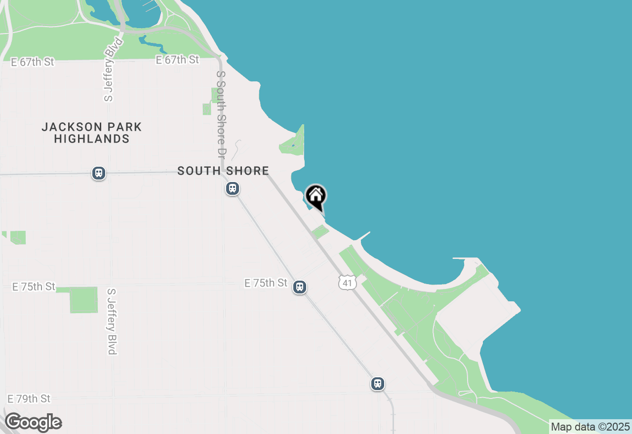 Map of 7337 S South Shore Drive #524, Chicago, IL 60649