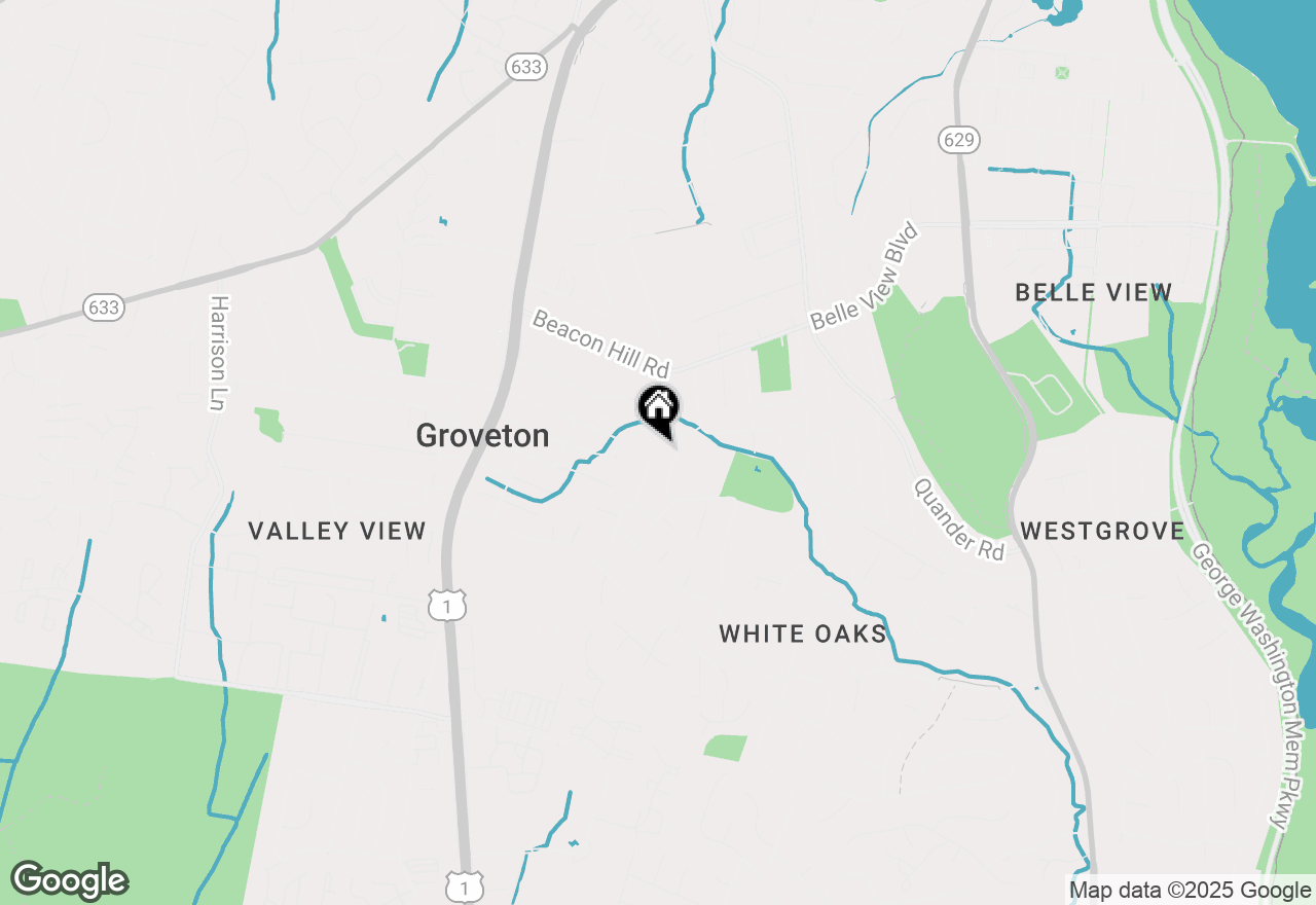 Map of 6913 Westhampton Drive, Alexandria, VA 22307