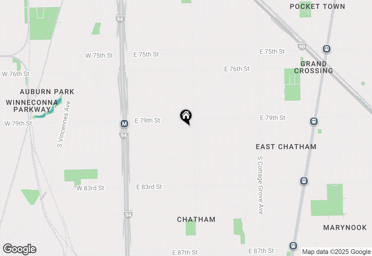 Map of 7931 S Calumet Avenue, Chicago, IL 60619