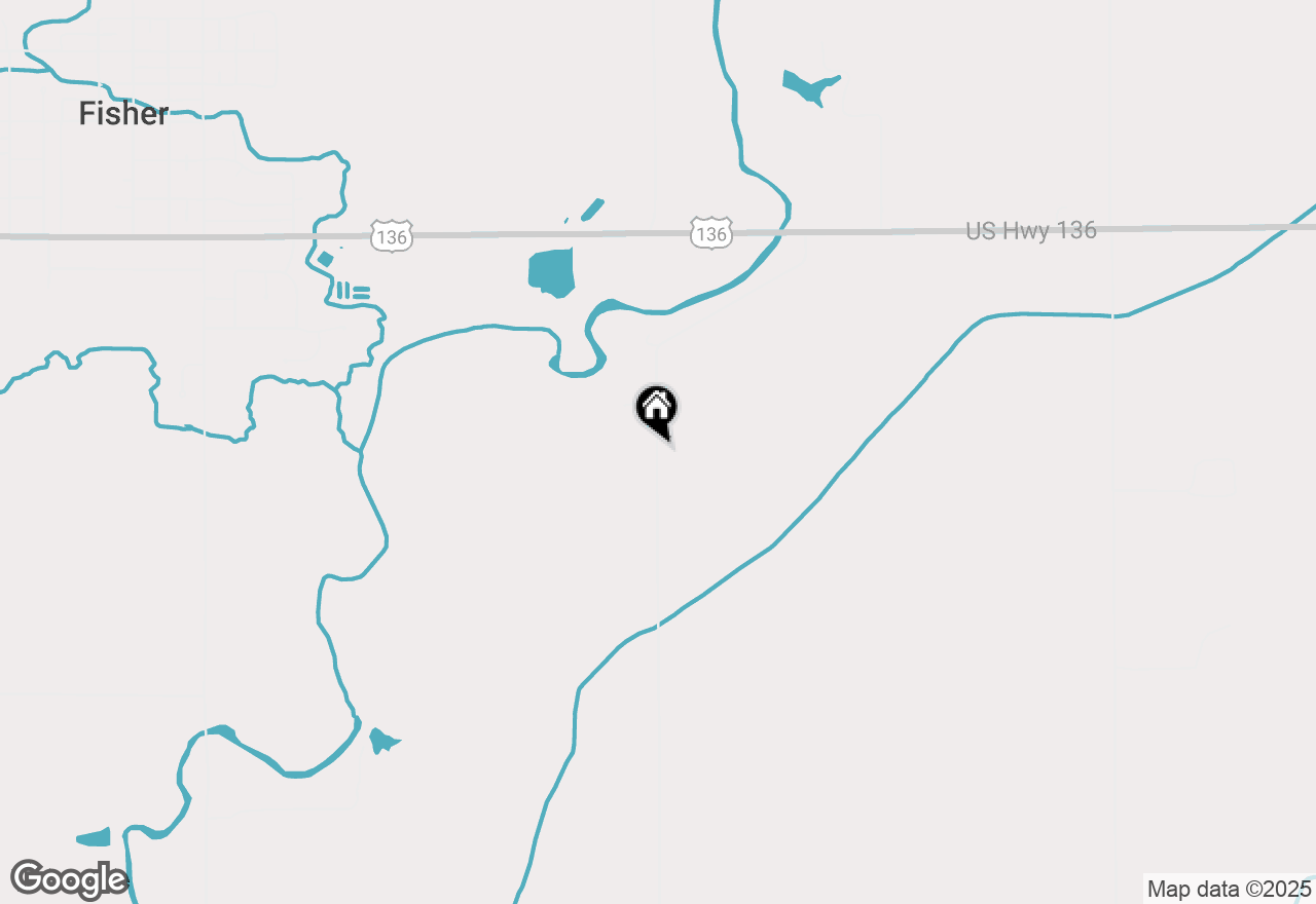 Map of Lot F Cr 700 E, Fisher, IL 61843