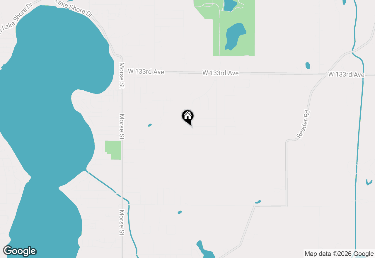 Map of 6315 W 136th Avenue, Cedar Lake, IN 46303