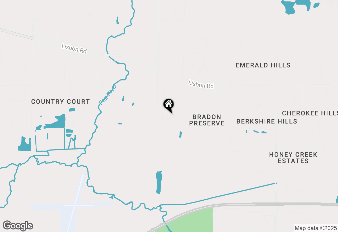 Map of 20270 Newport Ln, Brookfield, WI 53045